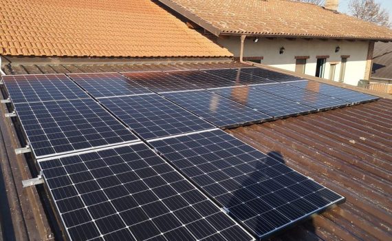 Impianto fotovoltaico 4.5KWP a Villafranca Piemonte TO 1
