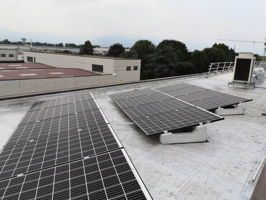 realizzazione impianto fotovoltaico industriale 1